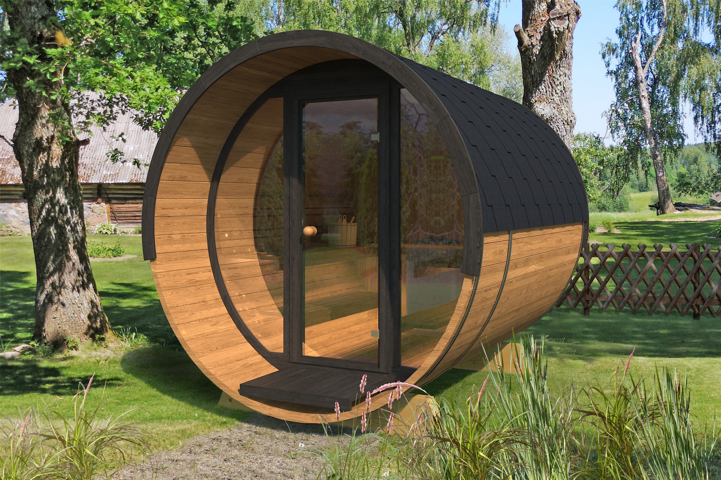 Solund huse luksus sauna 280 cm