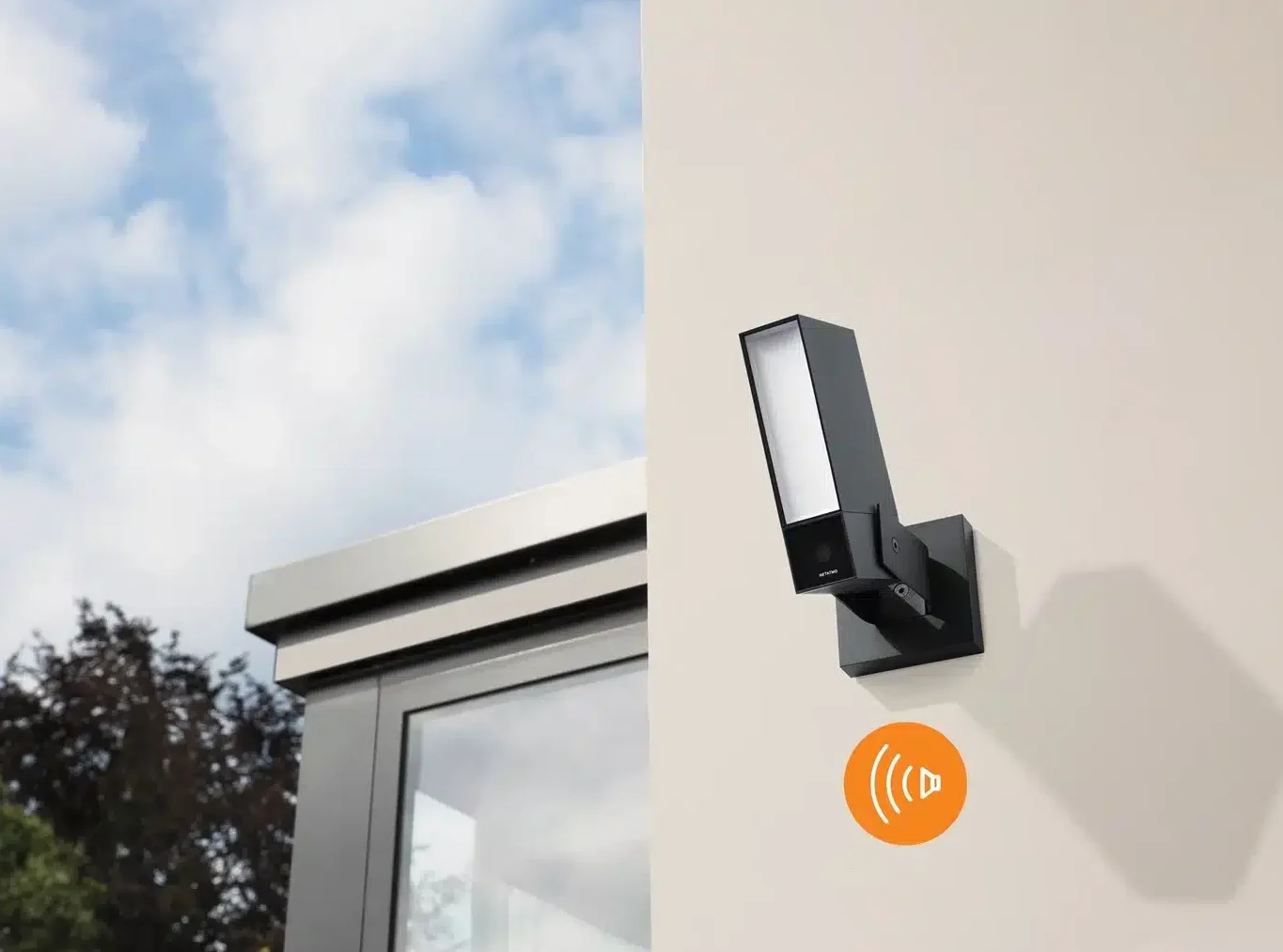 Netatmo Smart Outdoor Camera with Siren - Black