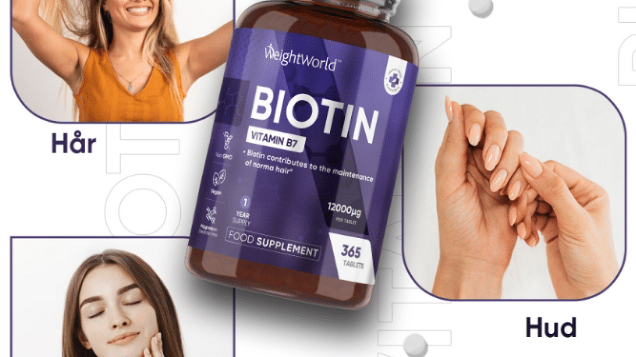 Biotin til haar bedst i test