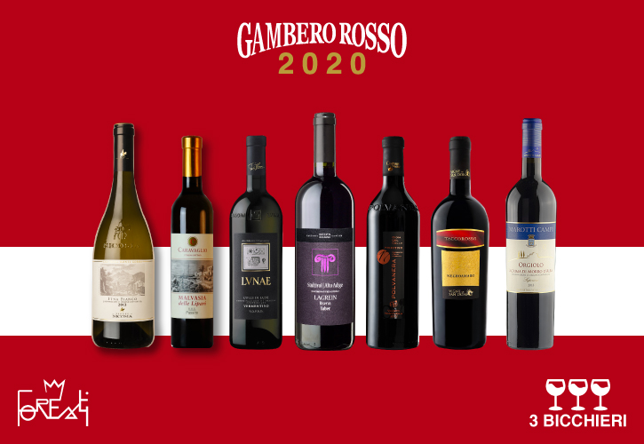 Tre Bicchieri Gambero Rosso 2020 - Aziende e vini - Foresti srl