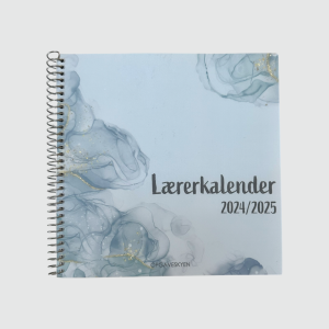 Lærerkalender med farver 2024/2025