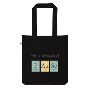 Organic fashion tote bag