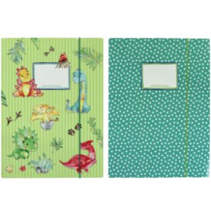 produktkatalog 714 Elastikmapper dinosaur – 2 pak