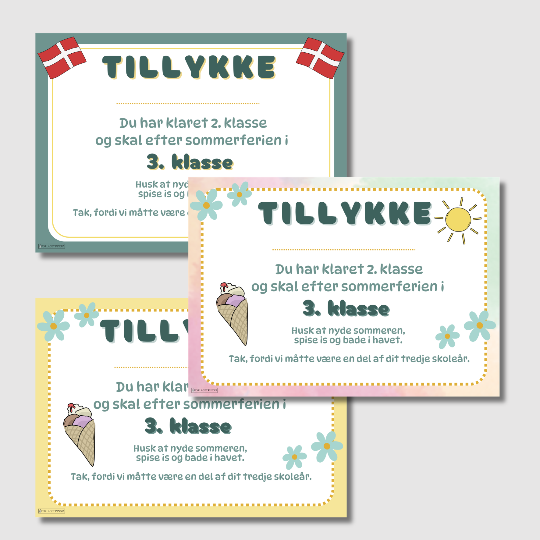 Sommerferiediplomer 2. klasse