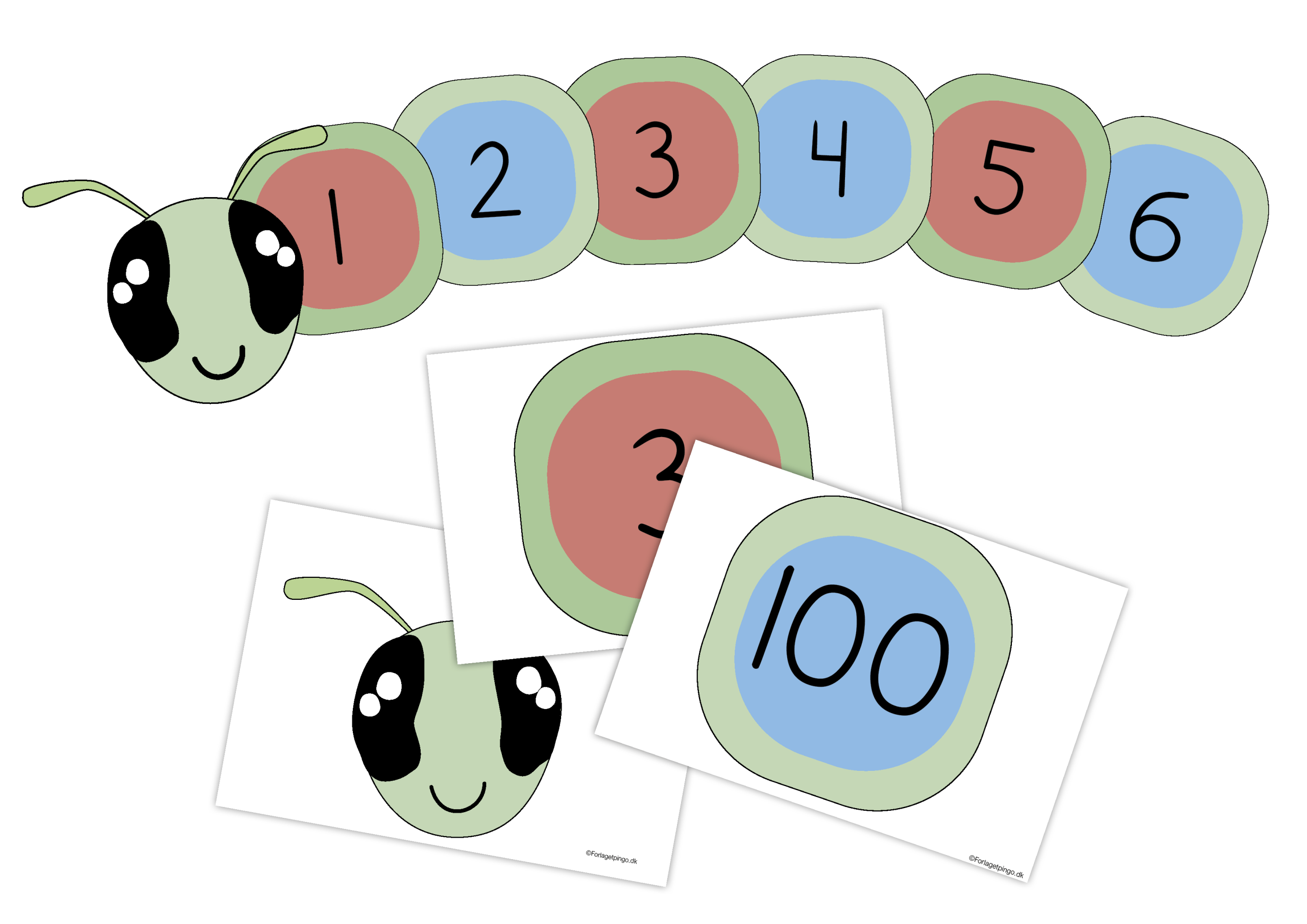 Tal-orm 1-100 stor