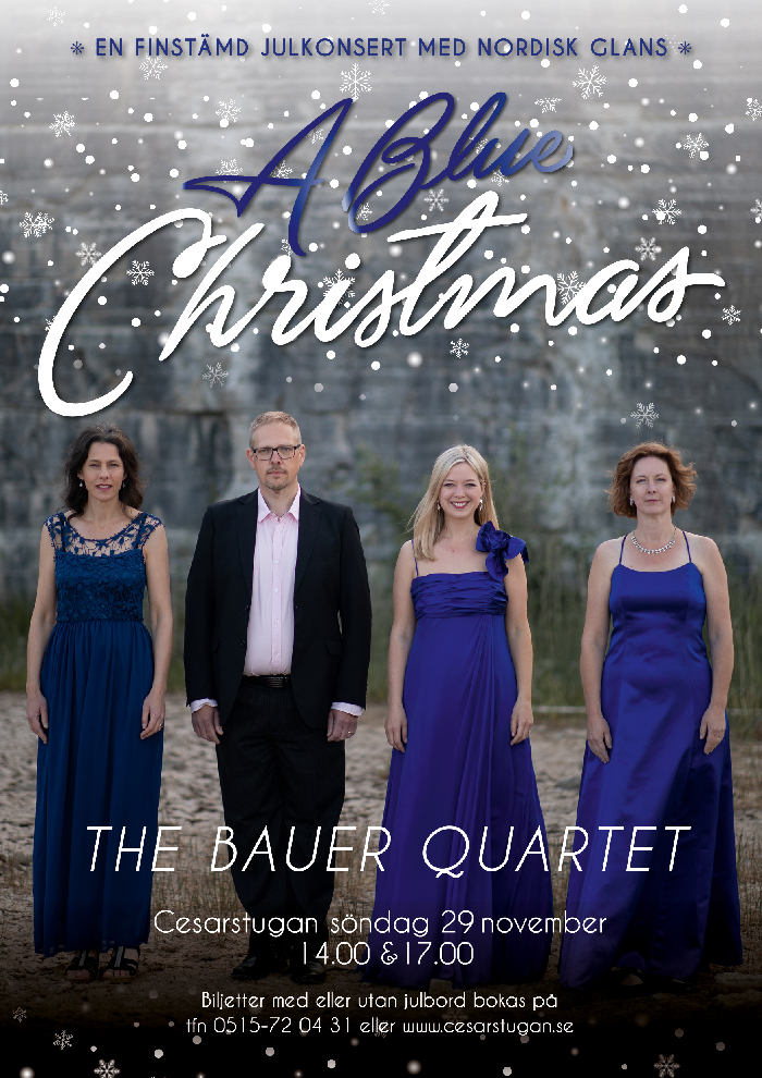 the Bauer quartet - grafisk profil och affischer 