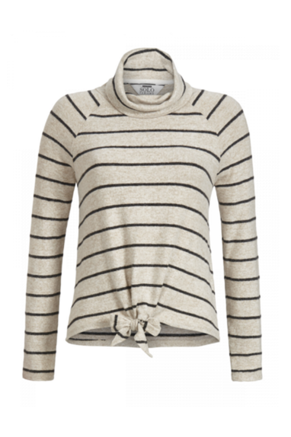 Ringella Dames Pull Strepen Beige