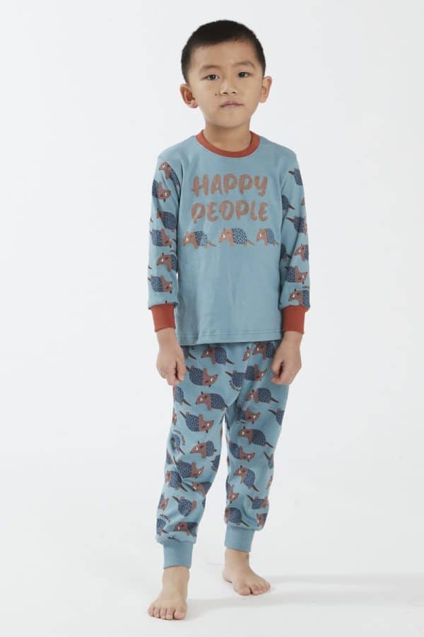 Happy People jongens pyjama blauw