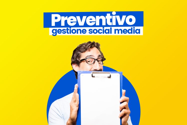 preventivo gestione social network facebook e instagram