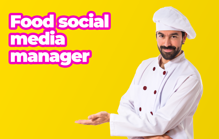 food social media manager