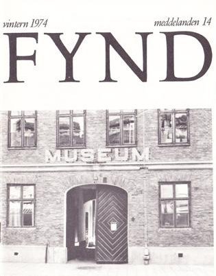 Fynd-meddelande, vintern 1974