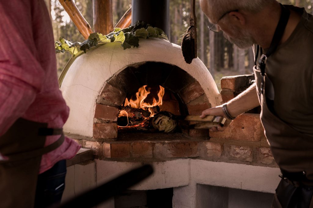 Pizzaugn i uteköket