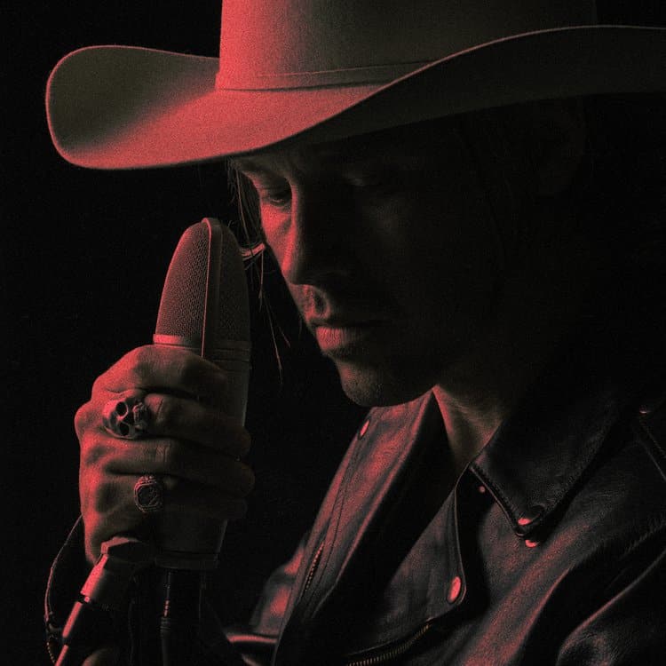 Jonathan Tyler photograph, cover of Underground Forever album