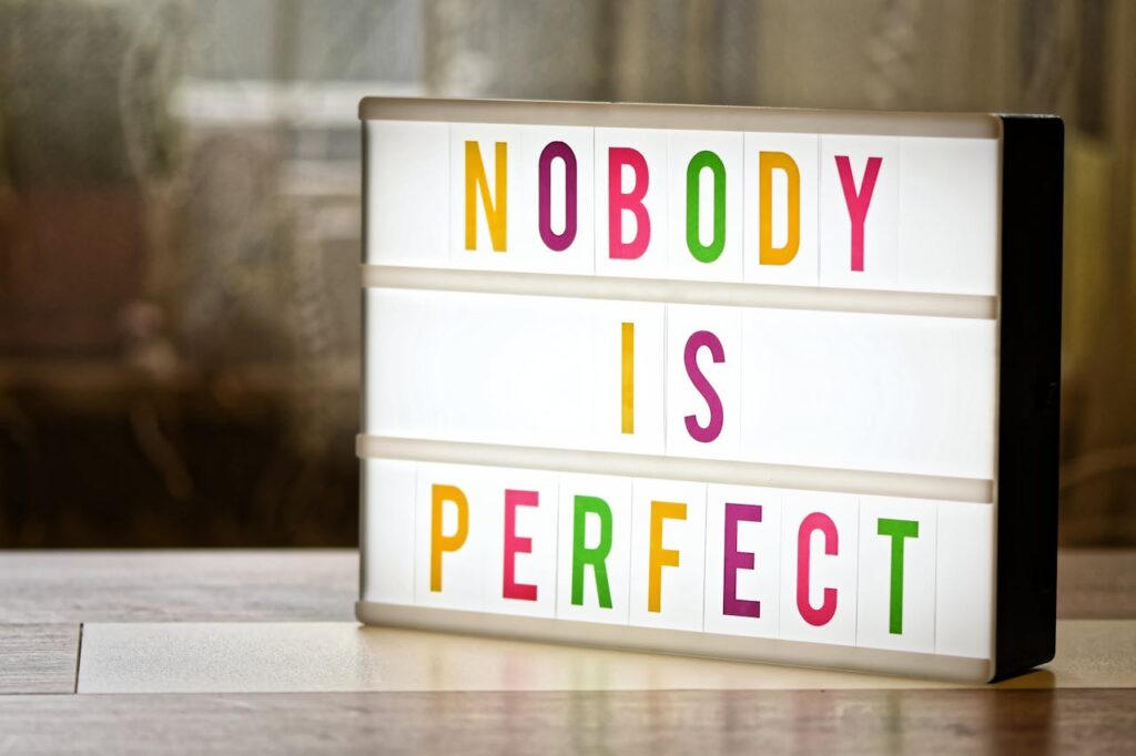 Coaching for productivity means understanding that nobody is perfect
