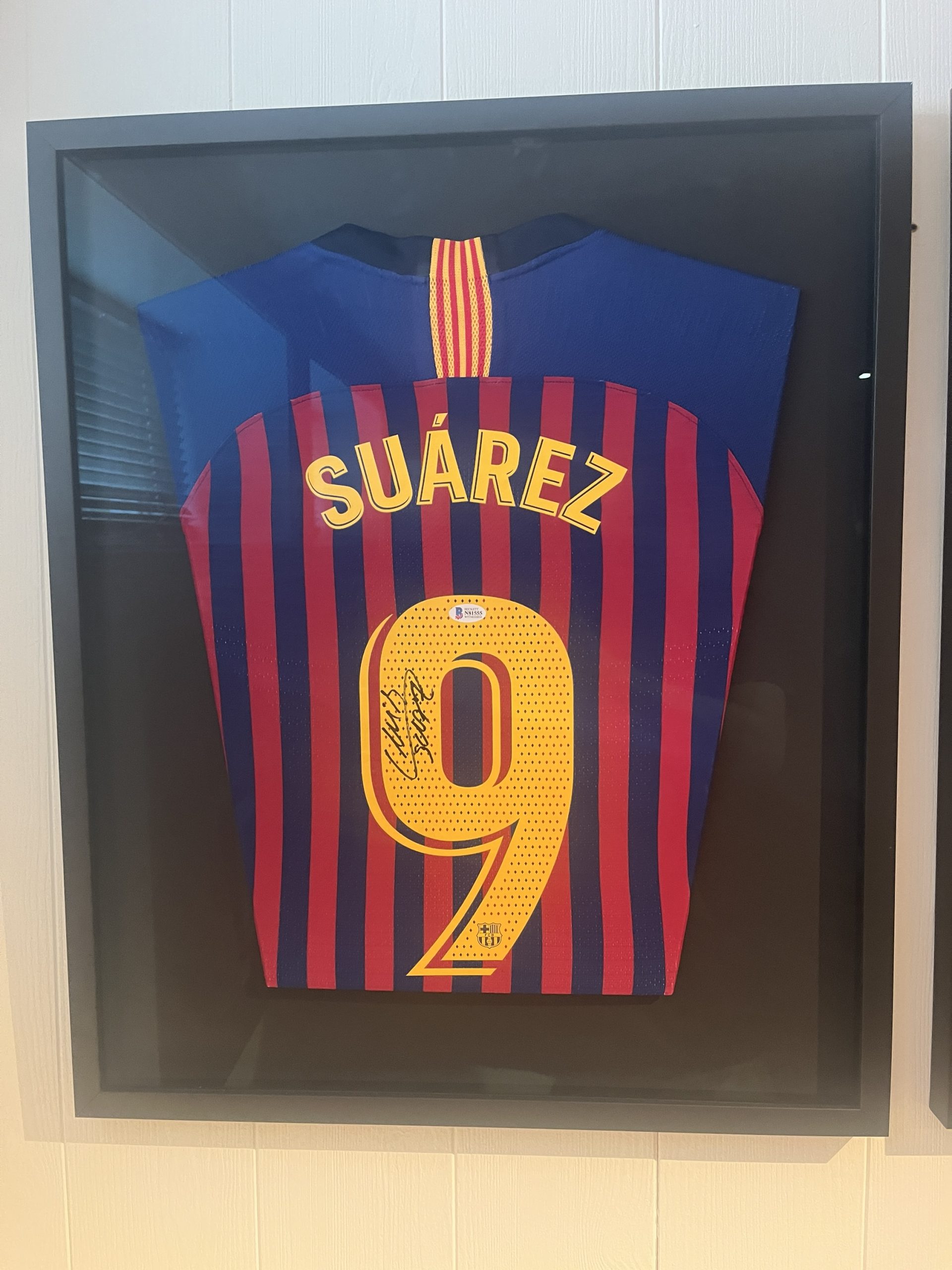 Luis Suarez - innrammet