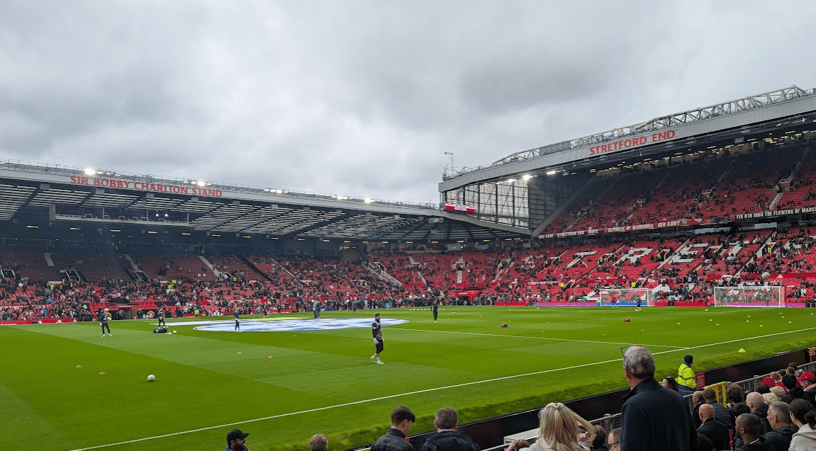 Langside utsikt fra premium plasser - Old Trafford