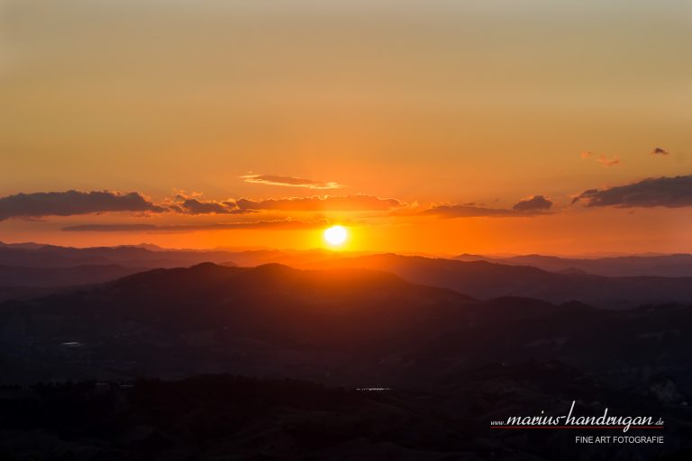 Schöner Sonnenuntergang