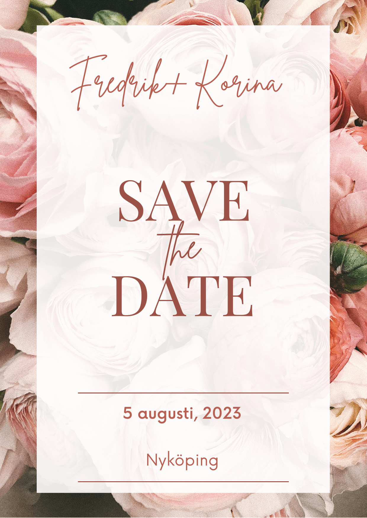 När skickar man save the date kort? Bröllopsfotograf som fångar alla
