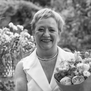 portretfoto 60-jarige vrouw fotograaf verjaardagsfeest Brugge
