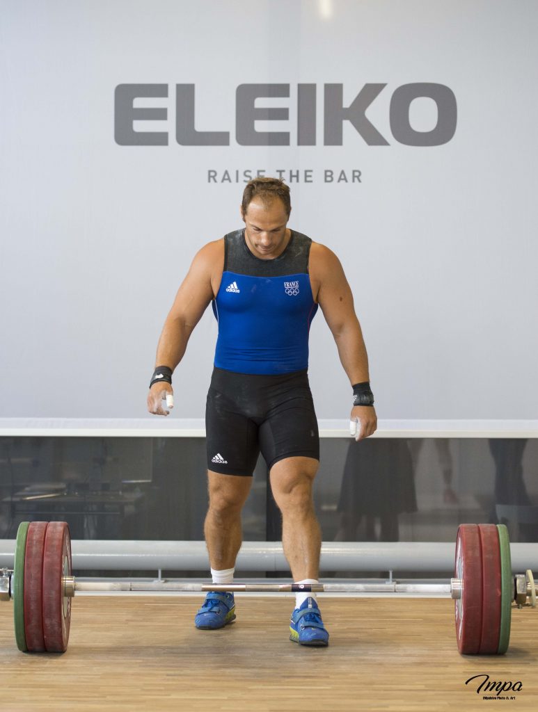 Eliko tyngdlyftning sport tävling