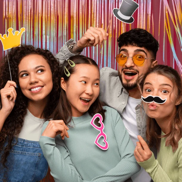 Photobooth til konfirmasjon i Trondheim