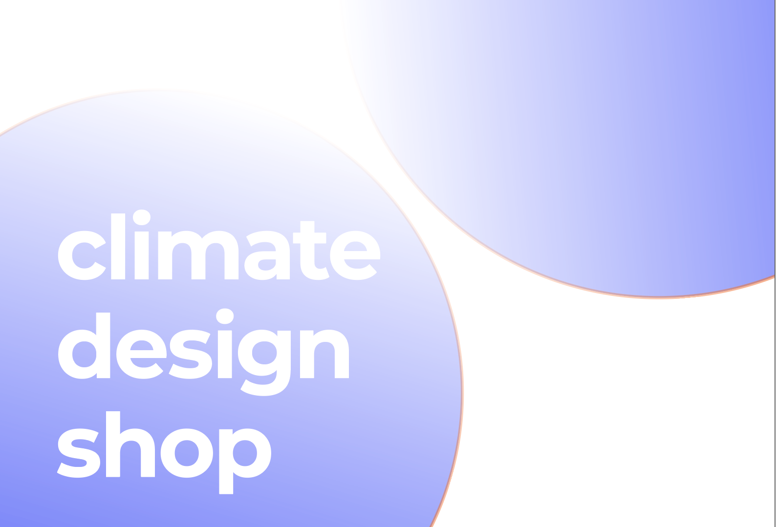 Featured image for “New Design Shop – climate edition”