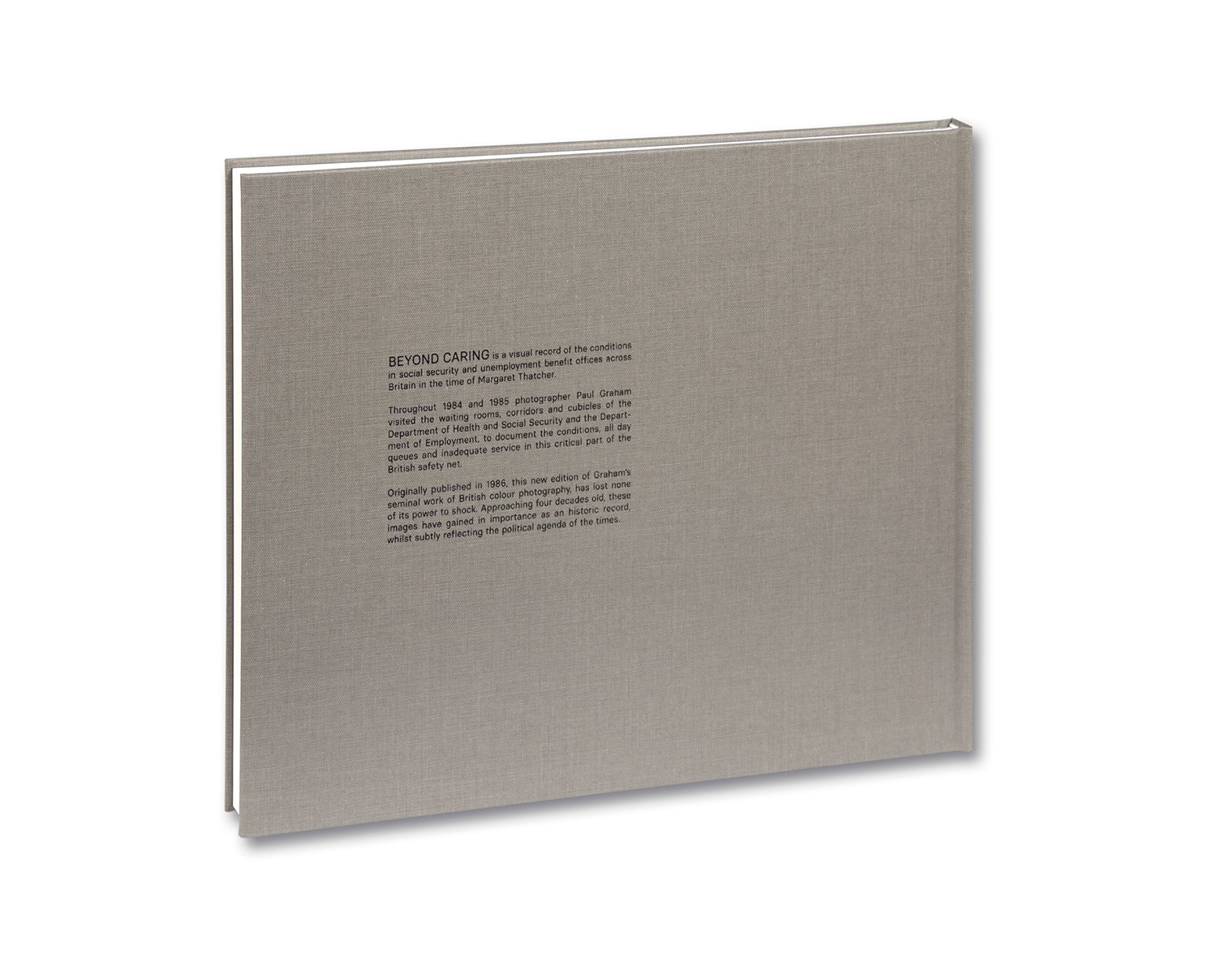 Paul Graham 'Beyond Caring' (signed) - Fragment