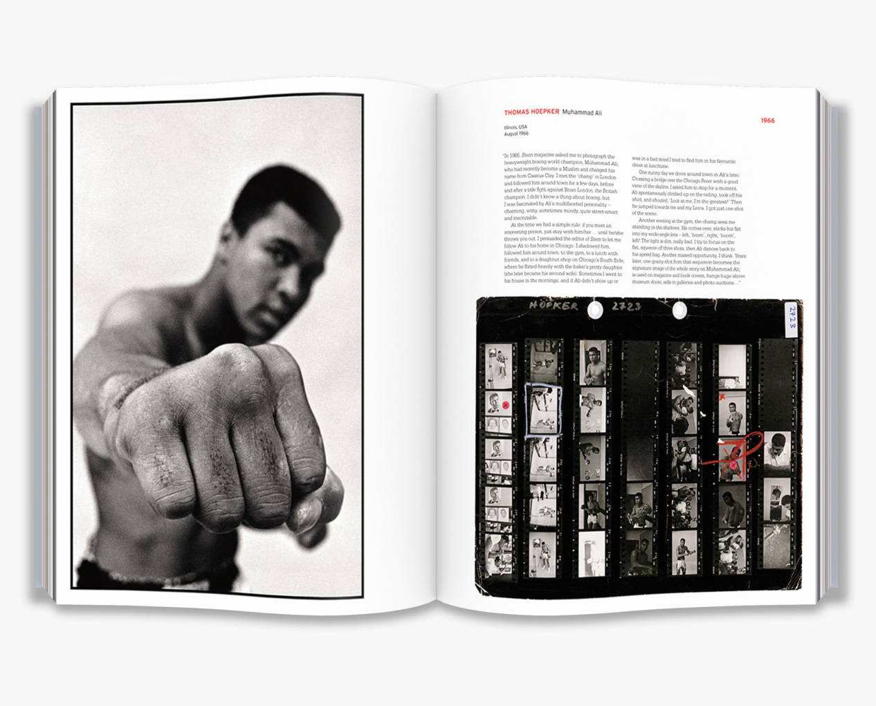 Kirsten Lubben (editor) 'Magnum Contact Sheets' - Fragment
