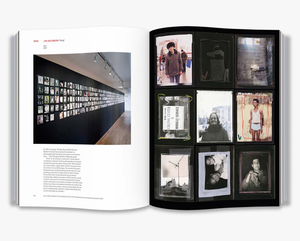 Kirsten Lubben (editor) 'Magnum Contact Sheets' - Fragment