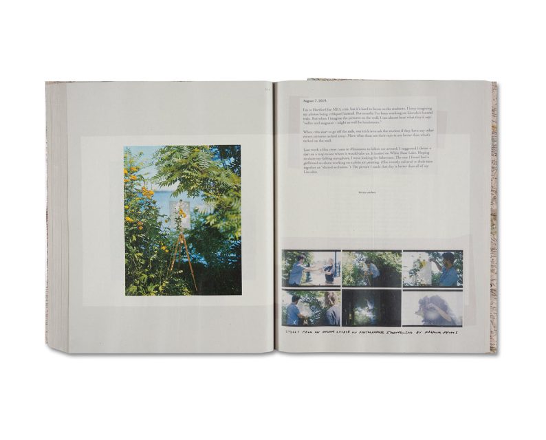 Alec Soth 'Gathered Leaves Annotated' (signed) - Fragment