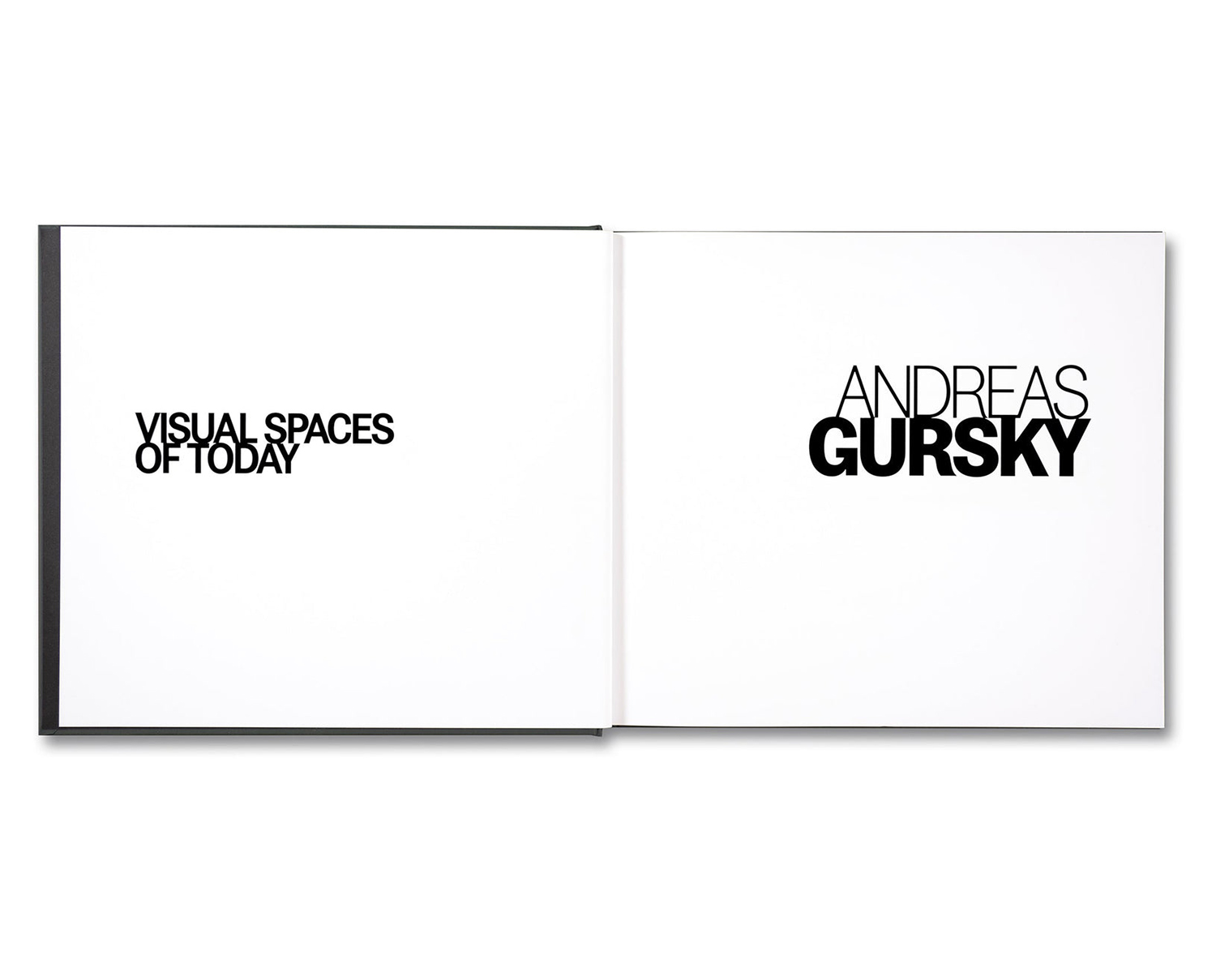 ANDREAS GURSKY 写真集 Andreas Gursky 'Visual Spaces of Today' - Fragment