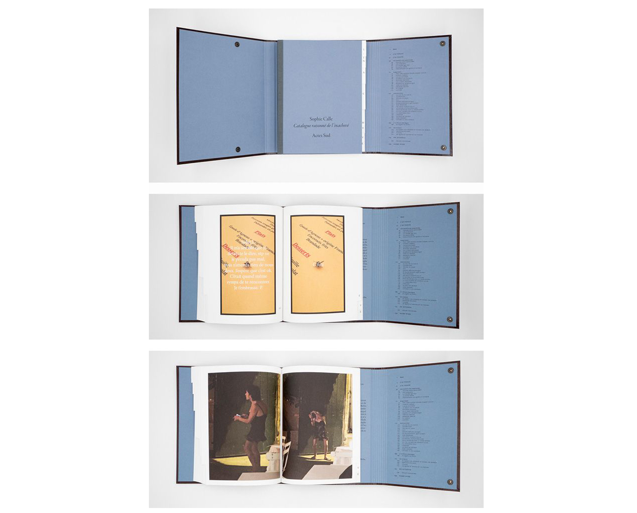 Sophie Calle 'Catalogue raisonne of the unfinished' - Image 3