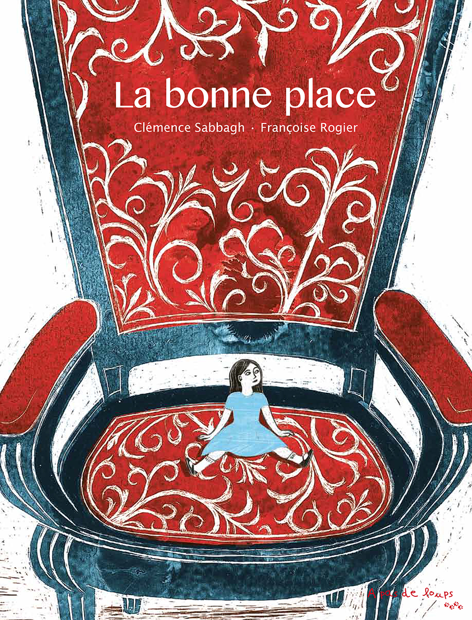 Couverture de La bonne place, cover, texte Clémence Sabbagh