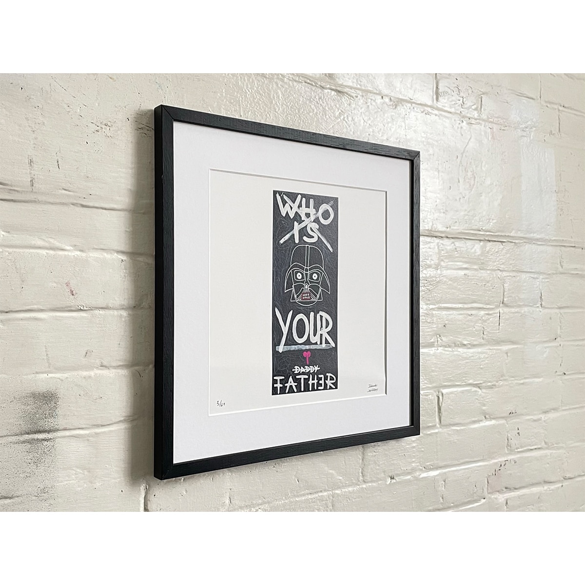 Limited Edt Art Prints -_0000__0000_WHO IS YOUR FATHER 01 - Frank Willems