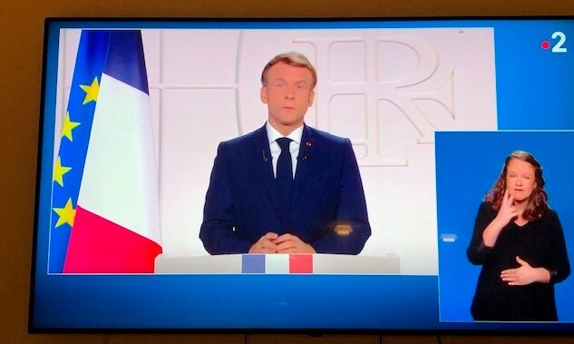 Emmanuel Macron en campagne