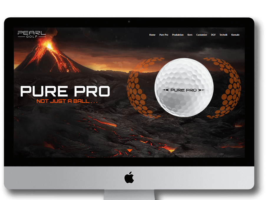 wordpress agentur golfball monitor