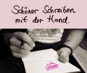 Schöner schreiben mit der Hand.