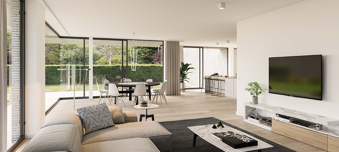 Laurel & Hardy Destelbergen Flanders' Real Estate Development