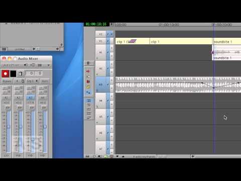 Avid Screencast #45: Audio Basics V – Audio Keyframes