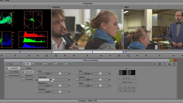 Colour Correction in Avid Symphony 6.0