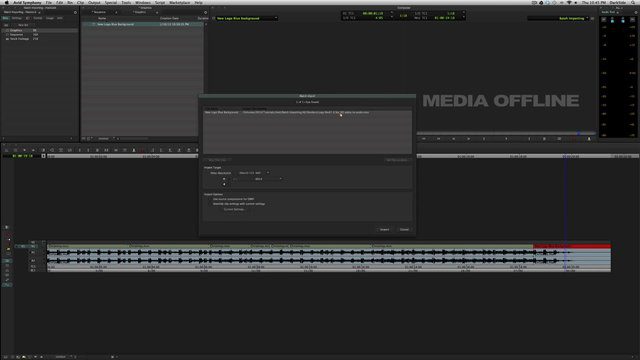 Avid Media Composer: Batch Importing