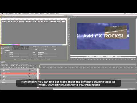 Introduction to Text Manipulation in Avid FX