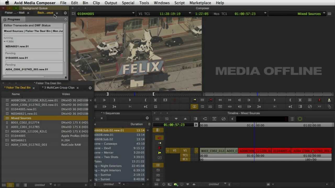 Media Composer® 7 ‒ Background Media Processing ‒ Avid®