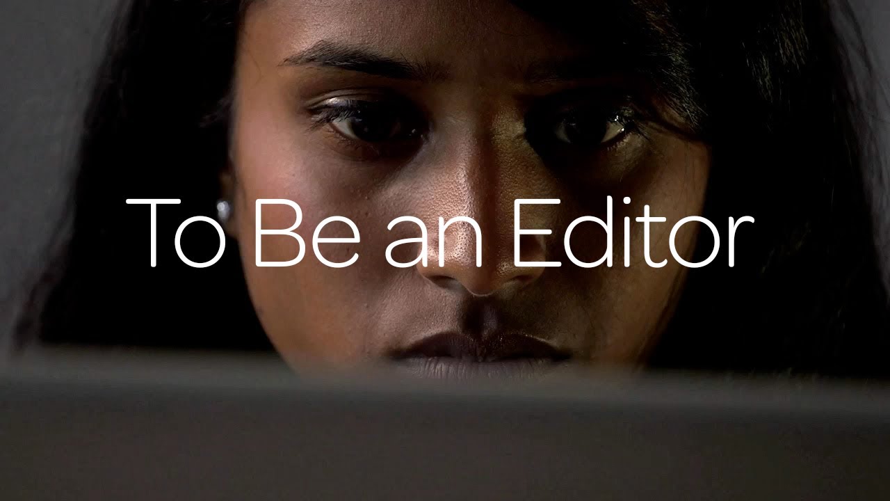To Be An Editor ‒ Avid®