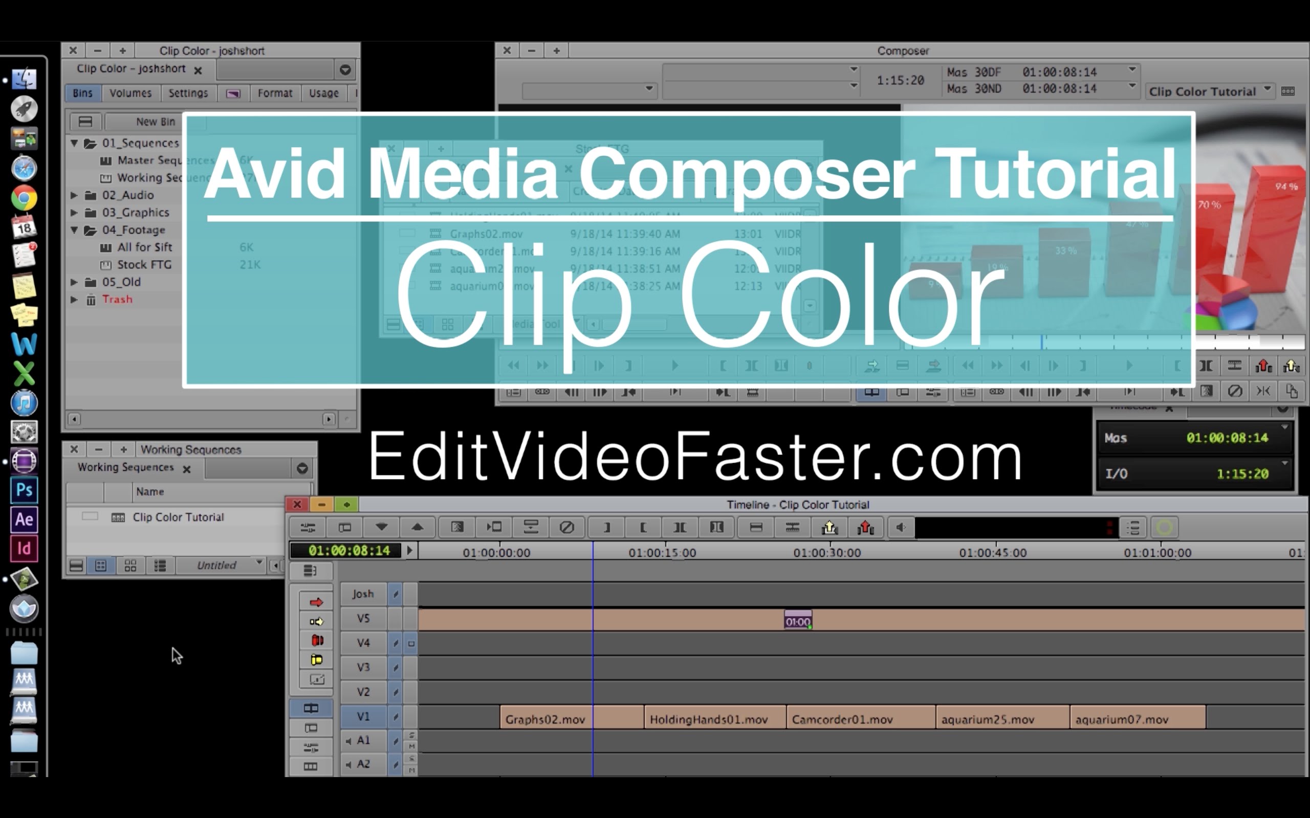 EVF Tutorial – Clip Color in Avid Media Composer