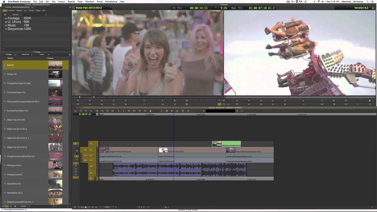 How to Use Match Frame in Avid Media Composer