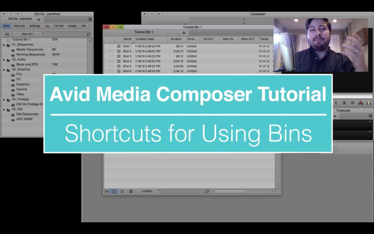 EVF Tutorial – Bin Shortcuts in Avid Media Composer