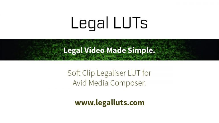 Soft-Clip Legaliser for broadcast safe video in Avid Media Composer