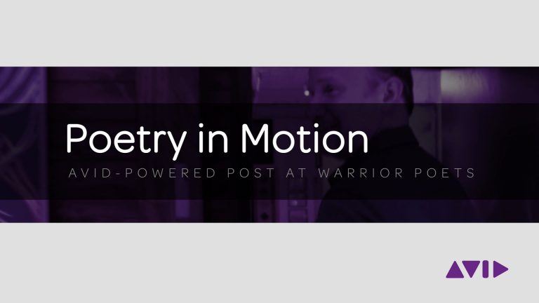 Avid-Powered Post at Warrior Poets