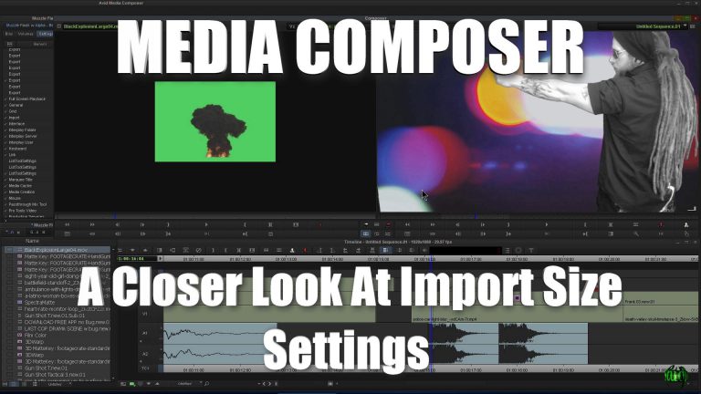 Media Composer – A Closer Look At Import Size Settings